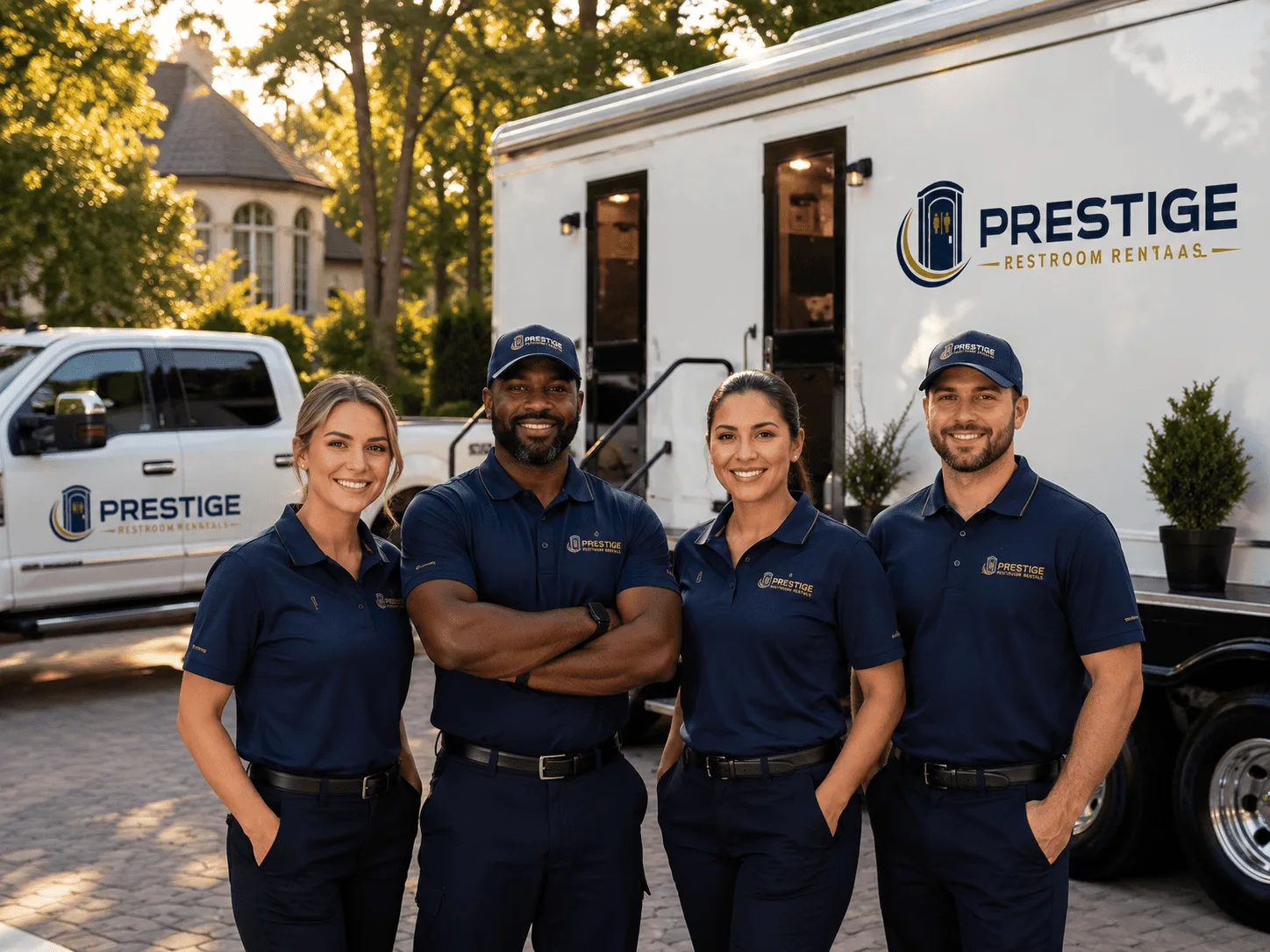 Trusted Luxury Portable Restrooms company in Efland, NC